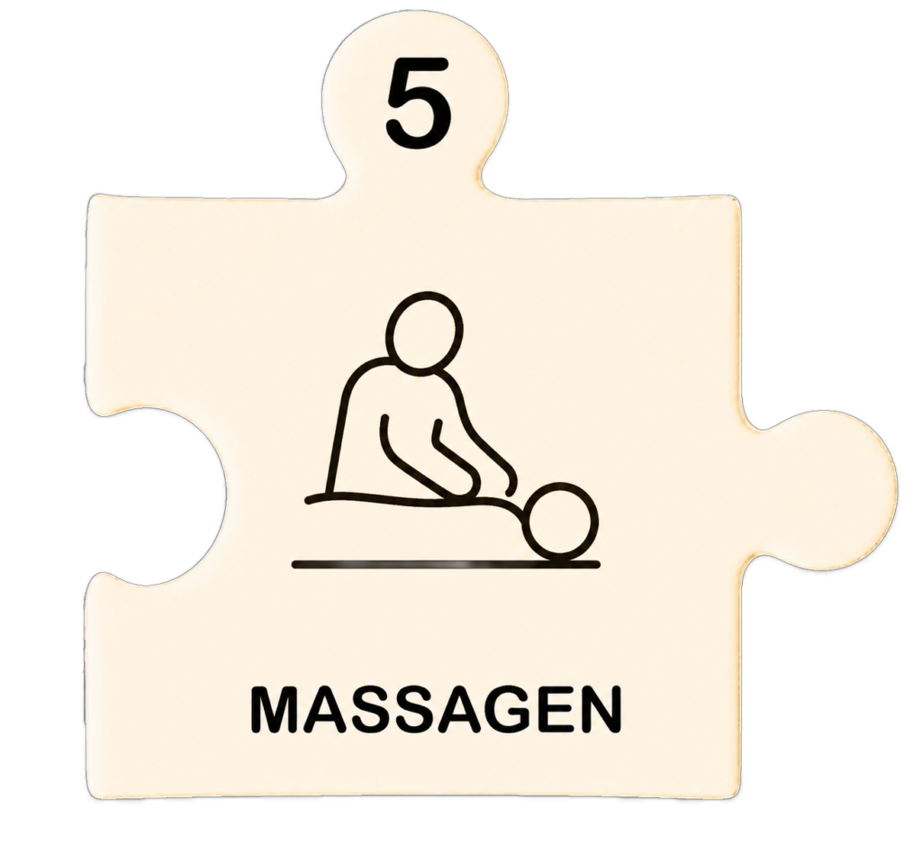 Puzzle 5 Anti-Cellulite und Massagen